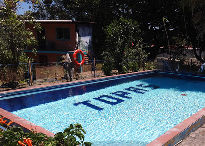 Pool at Topas Boquete